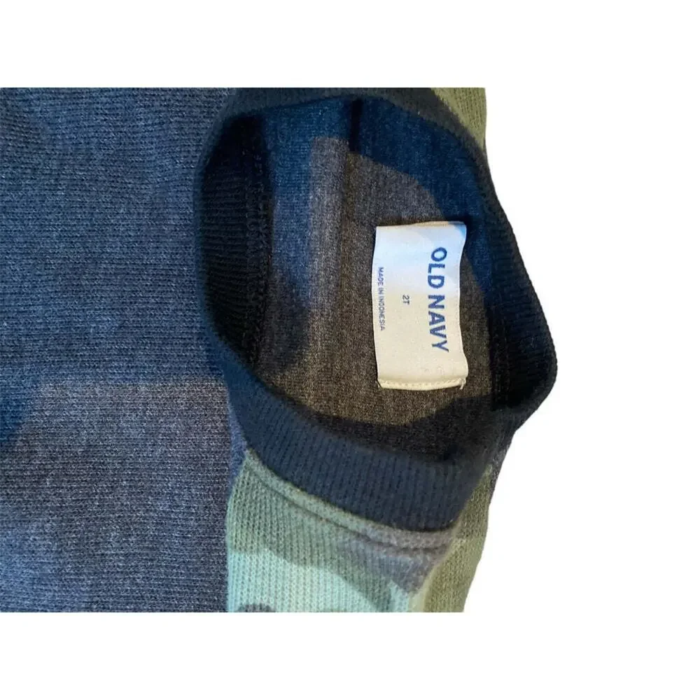 2T Old Navy Camo Thermal Long Sleeve Shirt